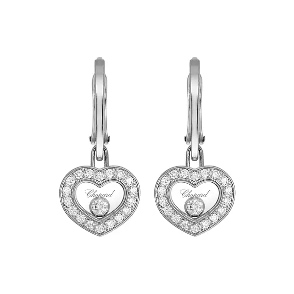Золотые серьги Chopard Happy Diamonds 83A054-1401
