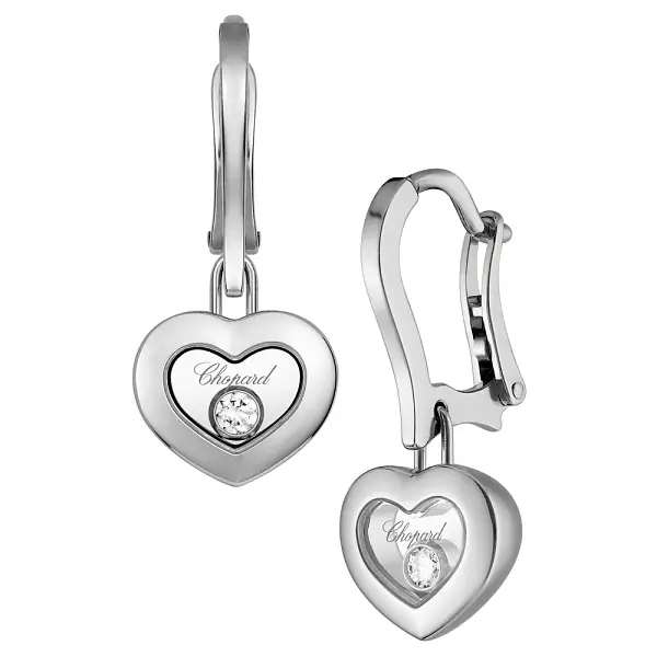 Золотые серьги Chopard Happy Diamonds 83A054-1301