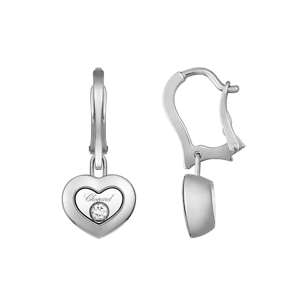 Золотые серьги Chopard Happy Diamonds 83A054-1301