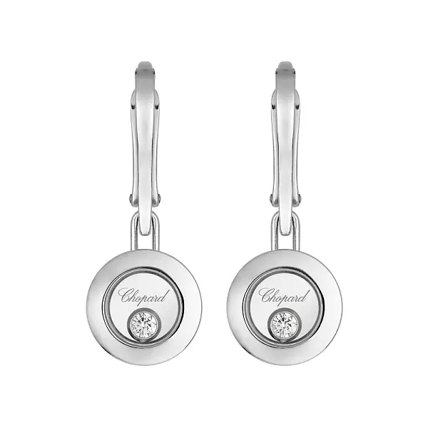 Золотые серьги Chopard Happy Diamonds 83A017-1301