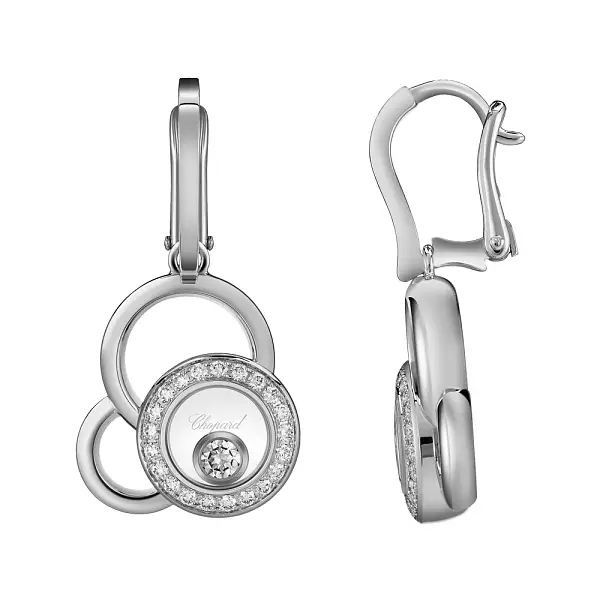 Золотые серьги Chopard Happy Diamonds 839769-1002
