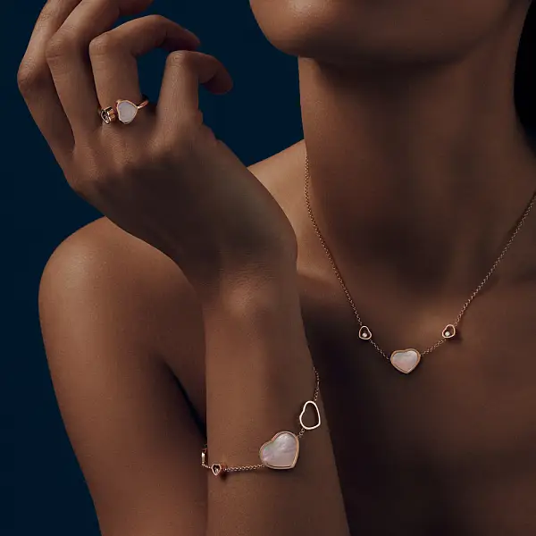 Золотое кольцо Chopard Happy Hearts 829482-5310