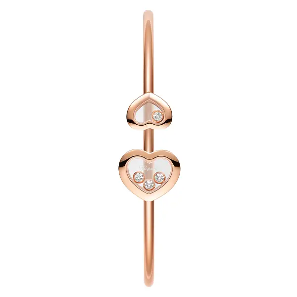 Золотой браслет Chopard Happy Diamonds 85A614-5001