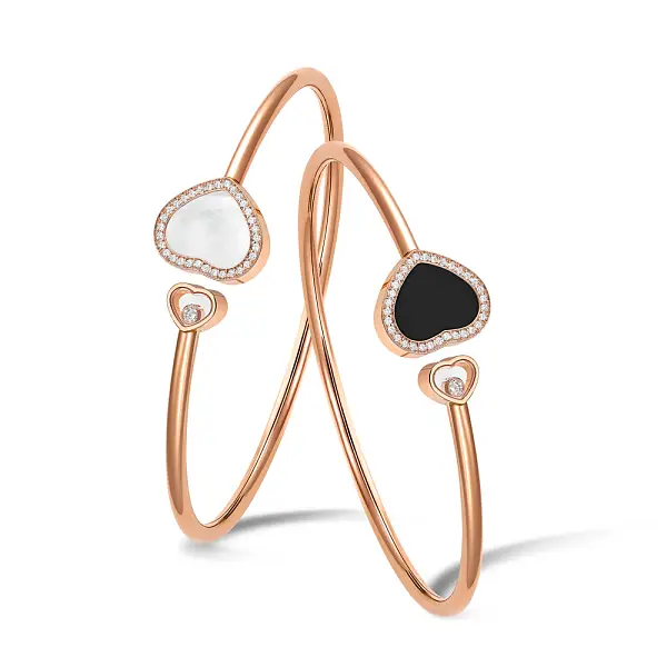 Золотой браслет Chopard Happy Hearts 85A074-5302