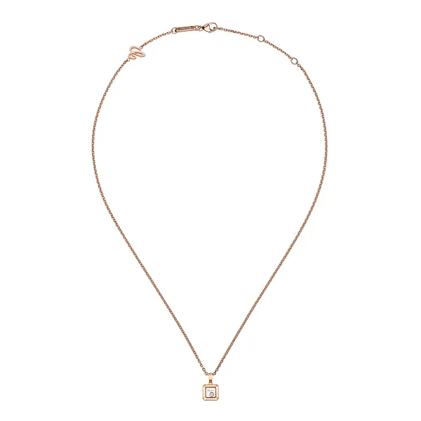 Золотой кулон Chopard Happy Diamonds 79A114-5001