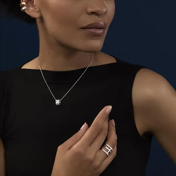 Золотой кулон Chopard Ледяной куб 797005-1003