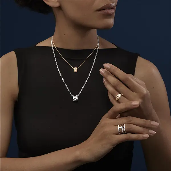 Золотой кулон Chopard Ледяной куб 797005-5003