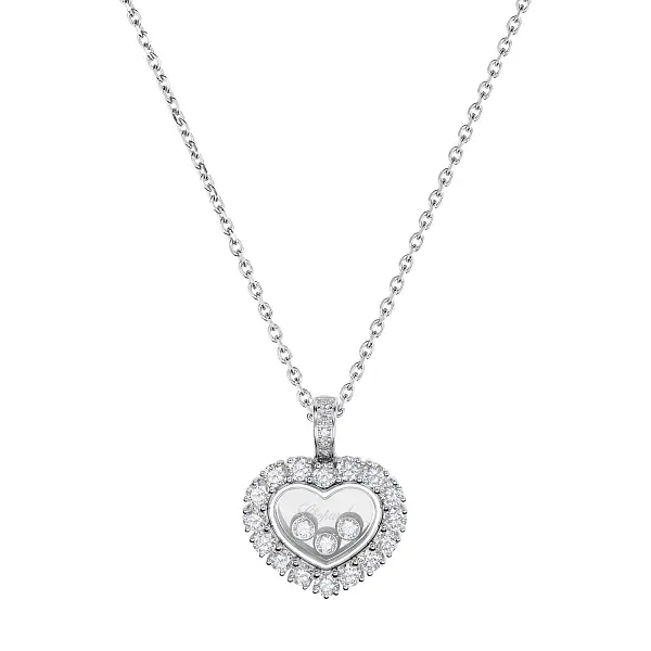 Золотой кулон Chopard Happy Diamonds 79A615-1001