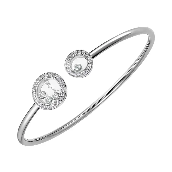 Золотой браслет Chopard Happy Diamonds 85A618-1202