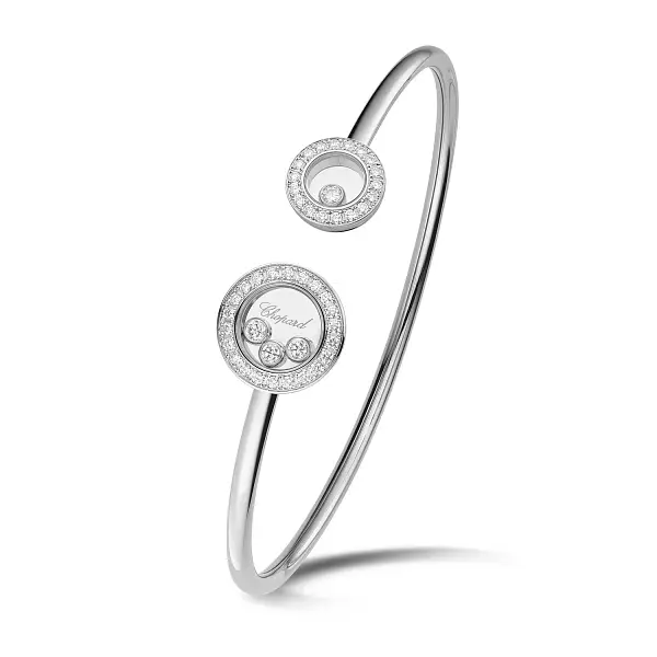 Золотой браслет Chopard Happy Diamonds 85A618-1202