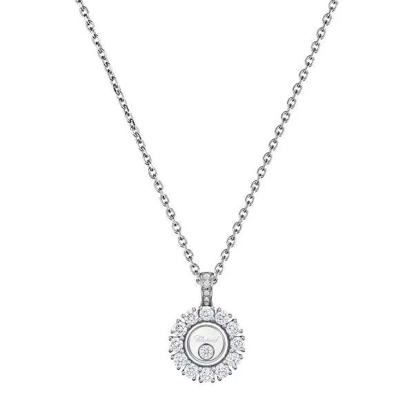 Золотое колье Chopard Happy Diamonds 79A609-1001