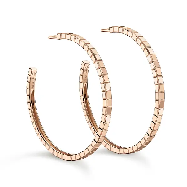 Золотые серьги Chopard Ice Cube 837702-5007