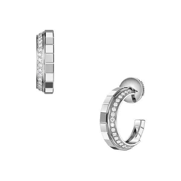Золотые серьги Chopard Ice Cube 837008-1001