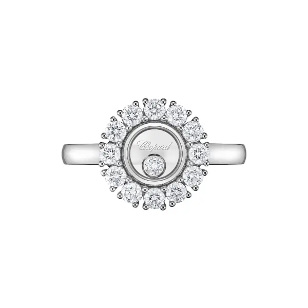 Золотое кольцо Chopard Happy Diamonds 82A609-1111