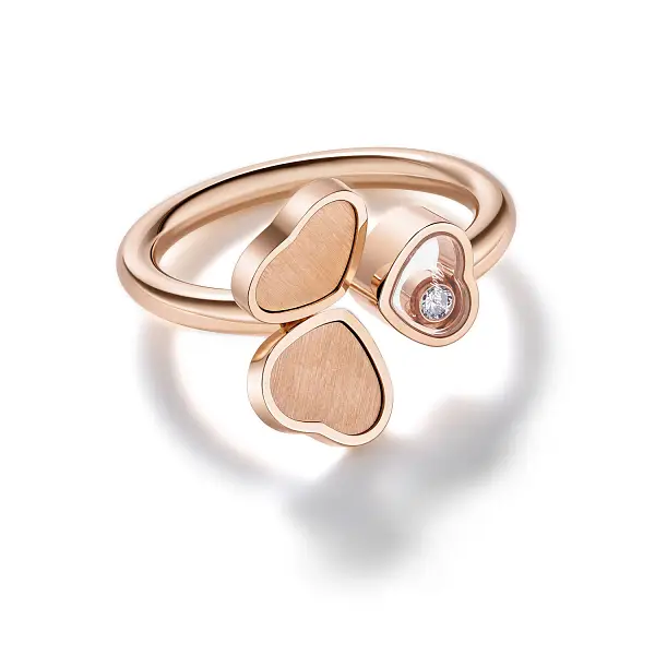 Золотое кольцо Chopard Happy Hearts 82A083-5710