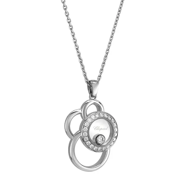 Золотой кулон Chopard Happy Diamonds 799888-1002