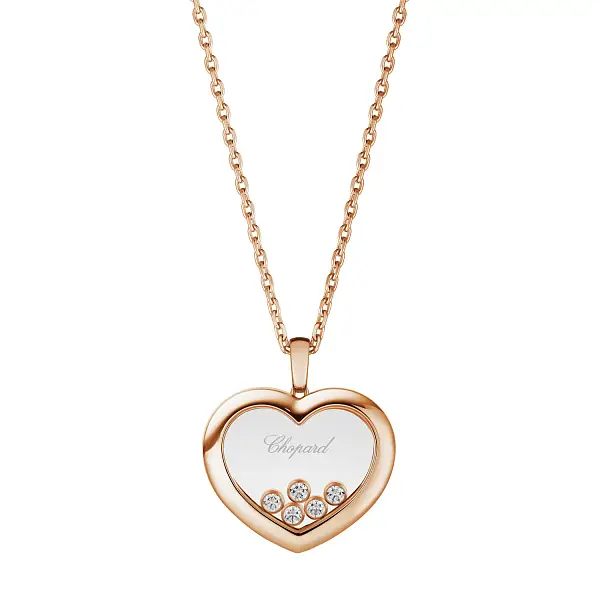 Золотой кулон Chopard Happy Diamonds 79A039-5001