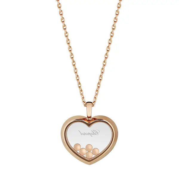 Золотой кулон Chopard Happy Diamonds 79A039-5001