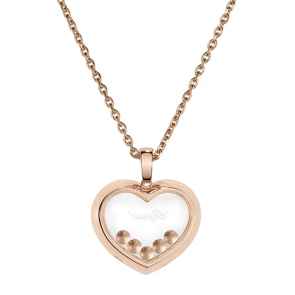 Золотое колье Chopard Happy Diamonds 79A038-5001