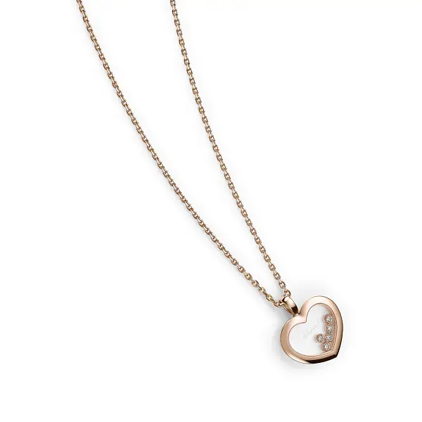 Золотое колье Chopard Happy Diamonds 79A038-5001