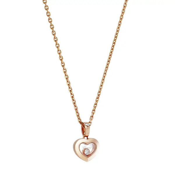 Золотой кулон Chopard Happy Diamonds 79A054-5001