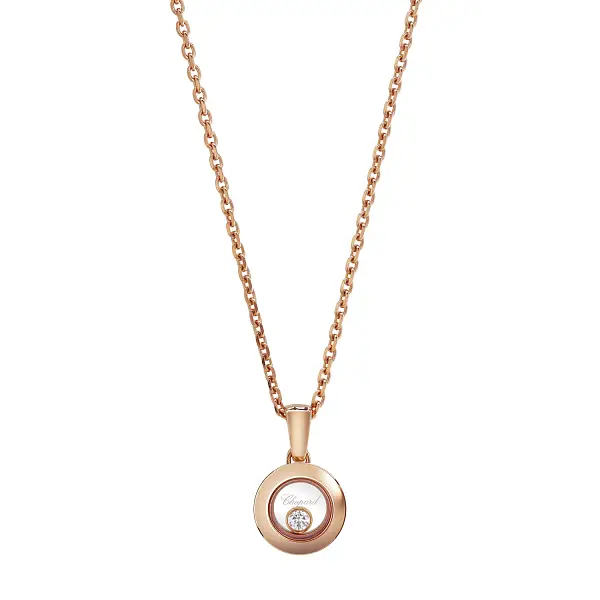 Золотой кулон Chopard Happy Diamonds 79A017-5001