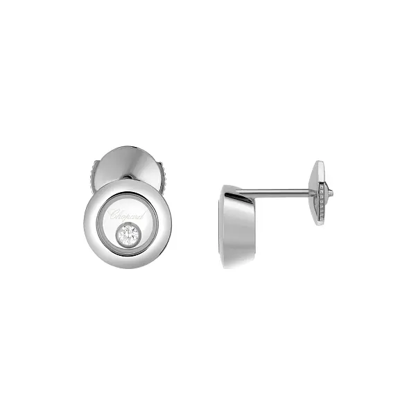 Золотые серьги Chopard Happy Diamonds 83A017-1001