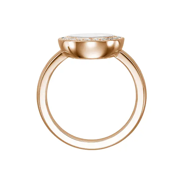 Золотое кольцо Chopard Happy Diamonds 82A018-5210