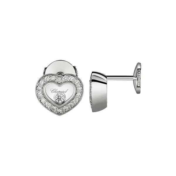 Золотые серьги Chopard Happy Diamonds 83A054-1201