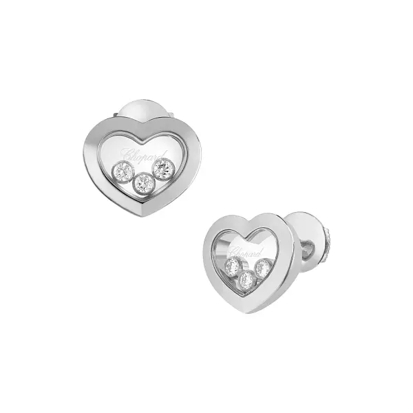 Золотые серьги Chopard Happy Diamonds 83A611-1001