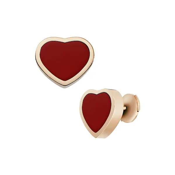 Золотые серьги Chopard Happy Hearts 839482-5801