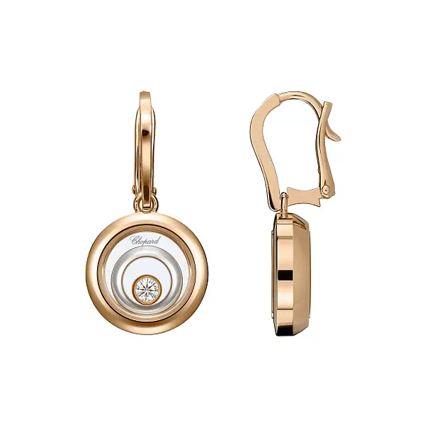 Золотые серьги Chopard Happy Spirit 838230-9001