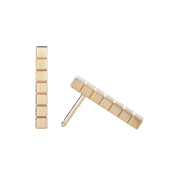 Золотые серьги Chopard Ice Cube Pure 837702-5001