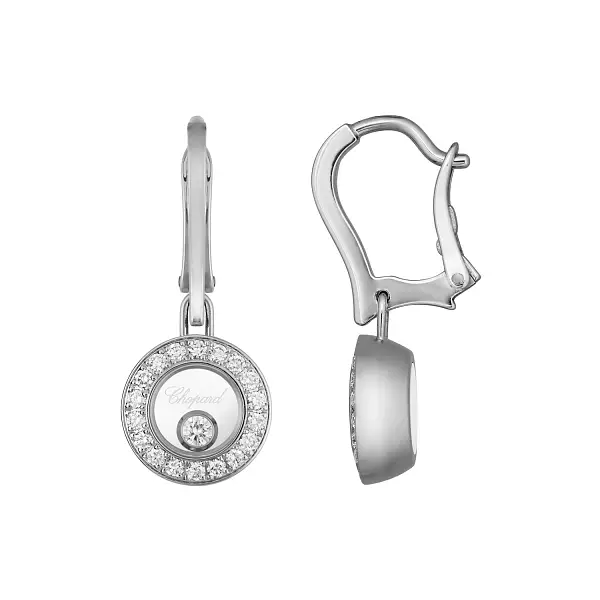 Золотые серьги Chopard Happy Diamonds 83A017-1401