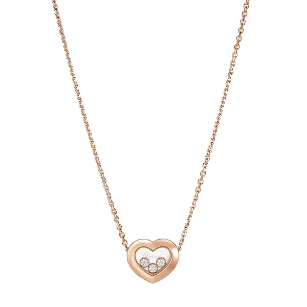 Золотое колье Chopard Happy Diamonds 81A611-5001