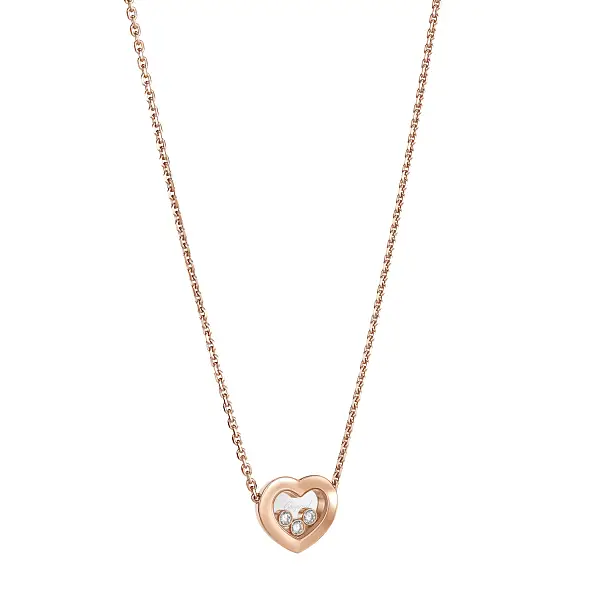 Золотое колье Chopard Happy Diamonds 81A611-5001