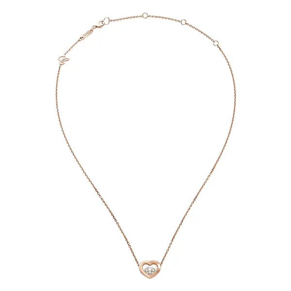 Золотое колье Chopard Happy Diamonds 81A611-5001