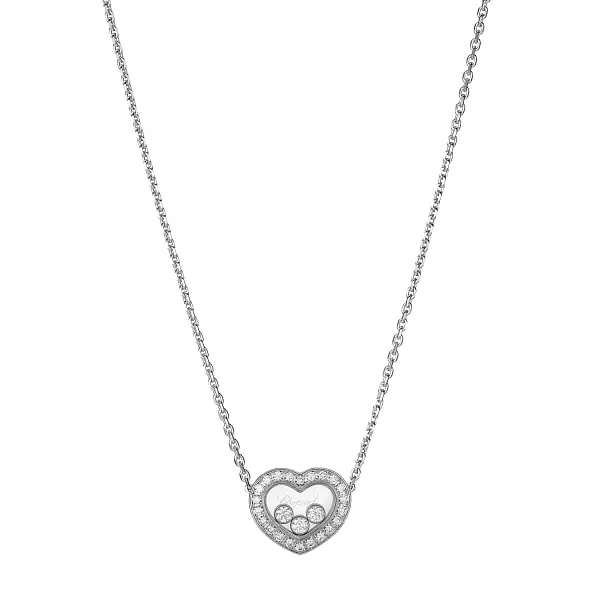 Золотое колье Chopard Happy Diamonds 81A611-1201