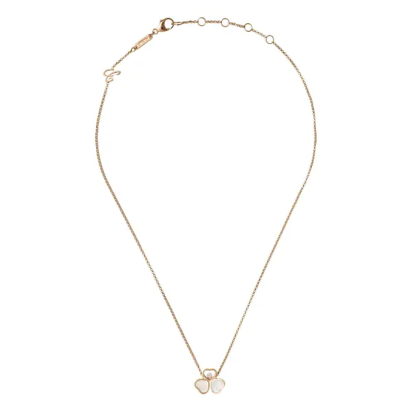 Золотой кулон Chopard Счастливые сердца 81A083-5311