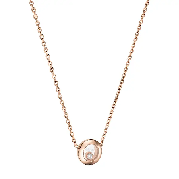 Золотое колье Chopard Happy Diamonds 81A017-5001