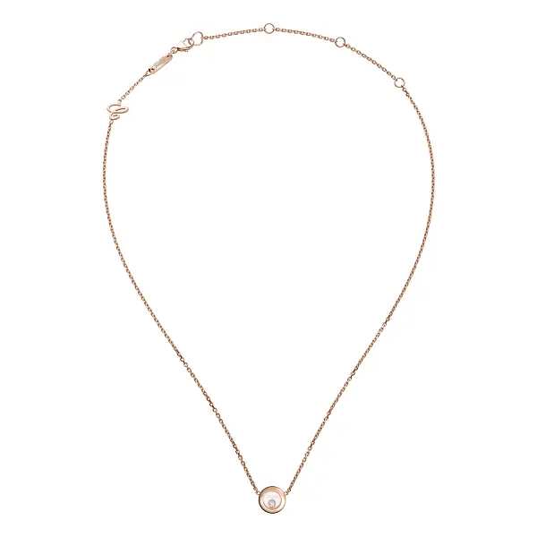 Золотое колье Chopard Happy Diamonds 81A017-5001