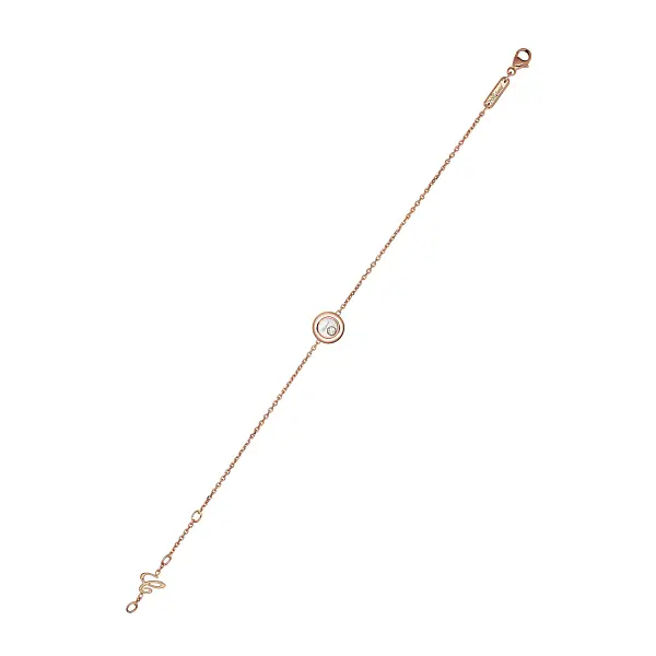 Золотой браслет Chopard Happy Diamonds 85A017-5001
