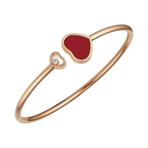 Золотой браслет Chopard Happy Hearts Fund 857482-5702