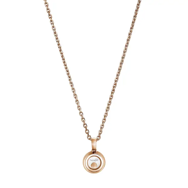 Золотой кулон Chopard Happy Diamonds 79A017-5201