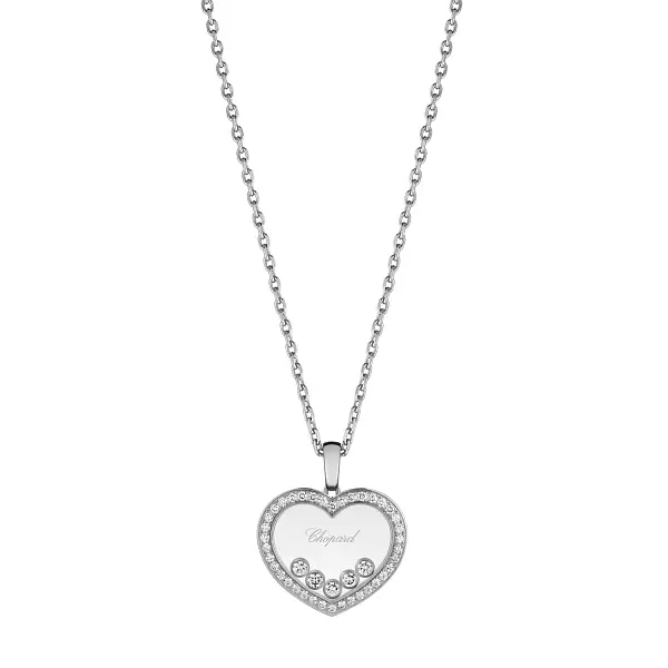 Золотой кулон Chopard Happy Diamonds 79A038-1201