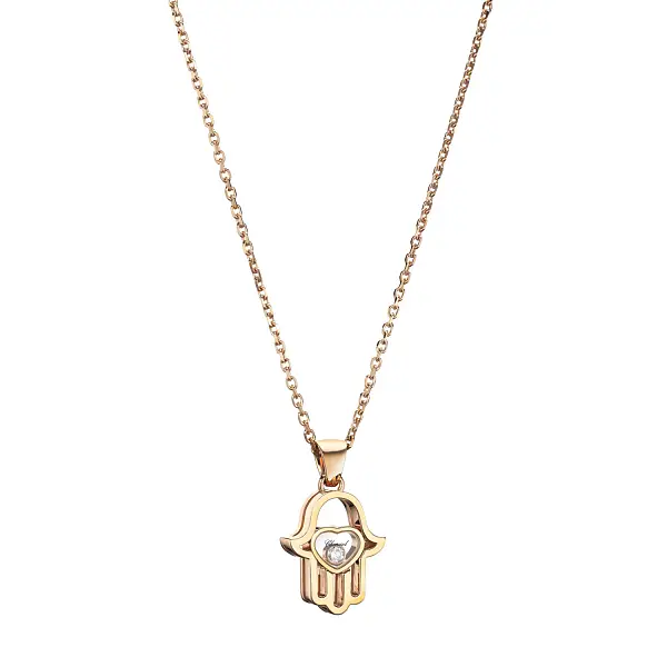 Золотой кулон Chopard Happy Diamonds 797864-5001