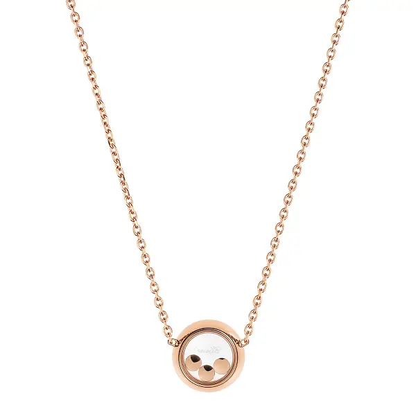 Золотое колье Chopard Happy Diamonds 81A018-5001