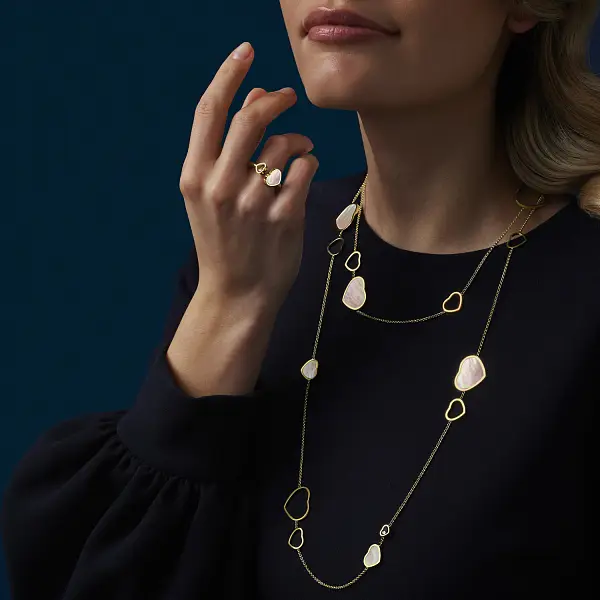 Золотое кольцо Chopard Happy Hearts 829482-0310