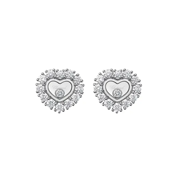 Золотые серьги Chopard Happy Diamonds 83A616-1001