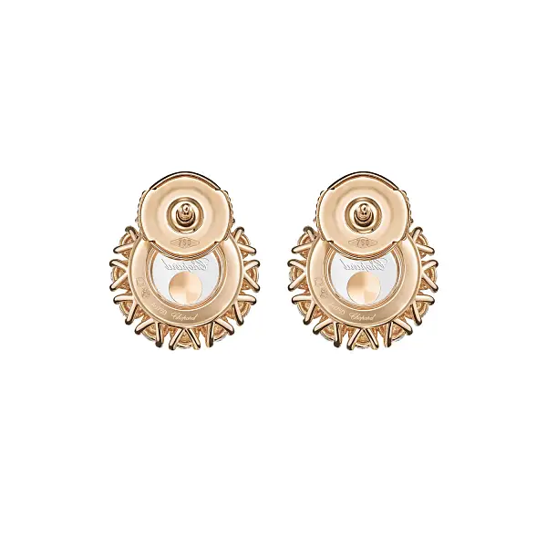 Золотые серьги Chopard Happy Hearts 83A609-5001
